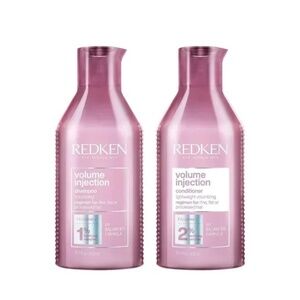 New Redken Volume Injection Shampoo & Conditioner Set 10.1OZ EACH